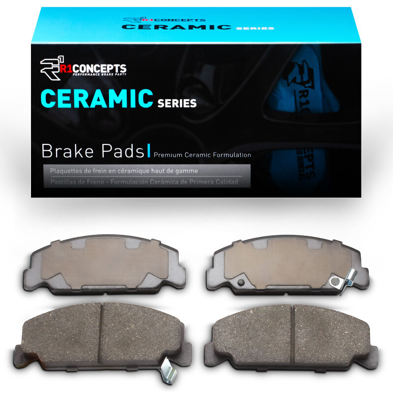 Honda CRX Brake Pads - Front - R1 Concepts - Ceramic - `84-`00